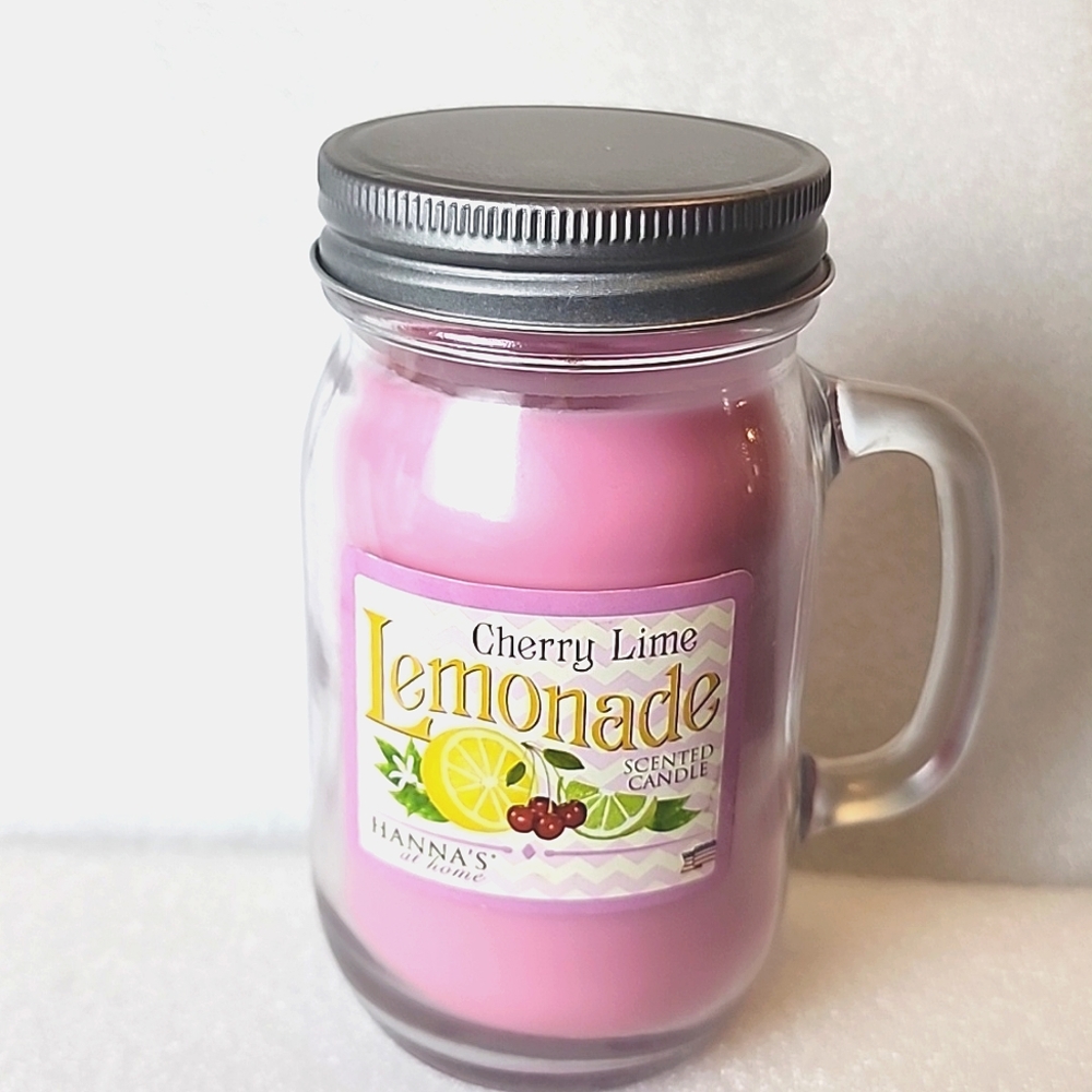 Scented Hanna's Candle Cherry Lime Lemonade 🍒 🍋